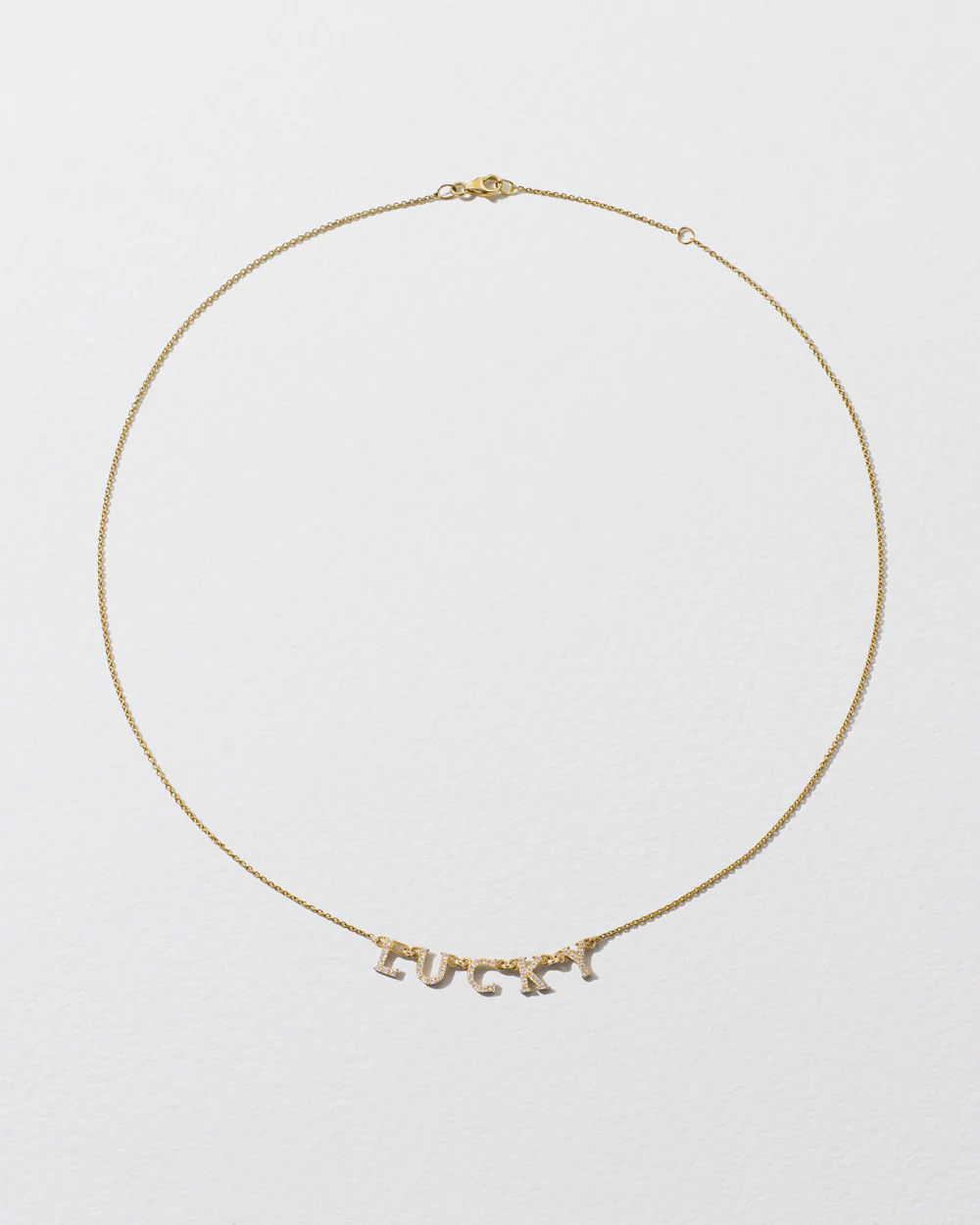 Diamond 'Lucky' Necklace - Image 3