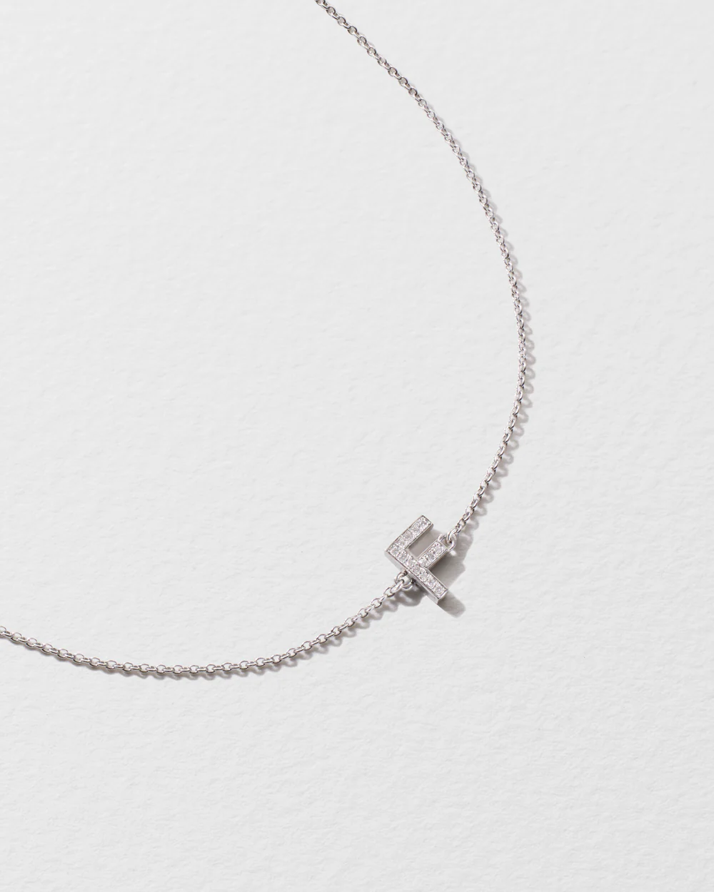 Personalised Diamond Letter Bracelet - Image 3