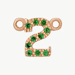 Rose Gold, Green Garnet Number - Image 14