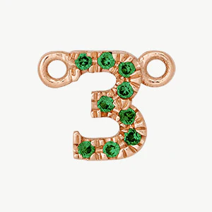 Rose Gold, Green Garnet Number - Image 16