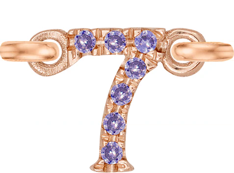 Rose Gold, Lilac Sapphire Number - Image 10