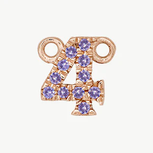 Rose Gold, Lilac Sapphire Number - Image 17