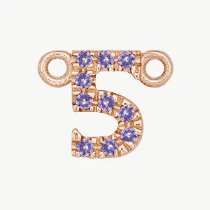 Rose Gold, Lilac Sapphire Number - Image 18
