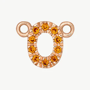 Rose Gold, Orange Sapphire Number - Image 13