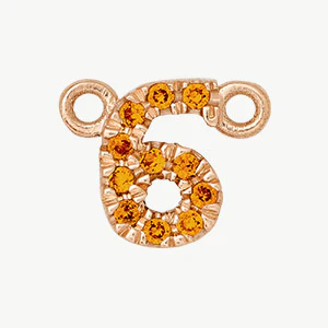 Rose Gold, Orange Sapphire Number - Image 19