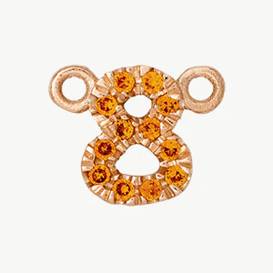 Rose Gold, Orange Sapphire Number - Image 21
