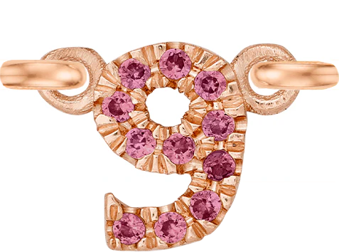 Rose Gold, Pink Sapphire Number - Image 13