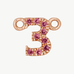 Rose Gold, Pink Sapphire Number - Image 16
