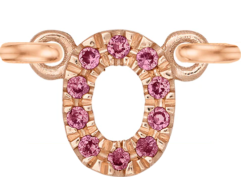 Rose Gold, Pink Sapphire Number - Image 3