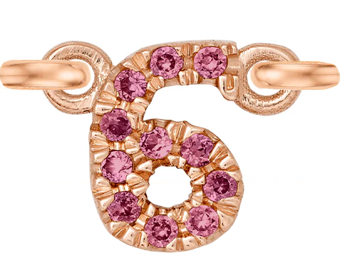 Rose Gold, Pink Sapphire Number - Image 9