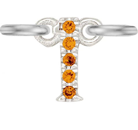 White Gold, Orange Sapphire Number - Image 12