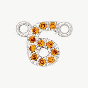 White Gold, Orange Sapphire Number - Image 19