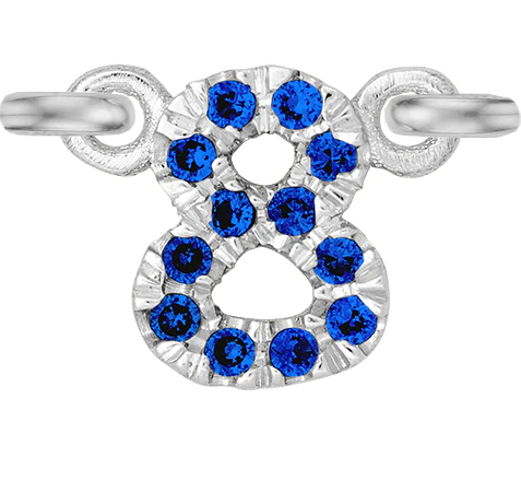 White Gold, Blue Sapphire Number - Image 11