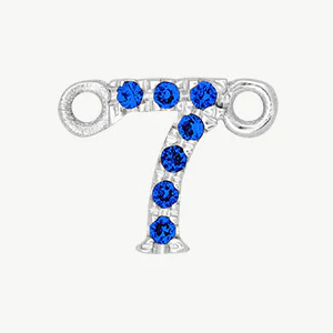 White Gold, Blue Sapphire Number - Image 14