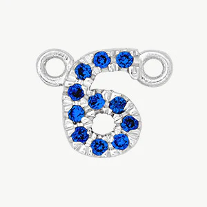 White Gold, Blue Sapphire Number - Image 15