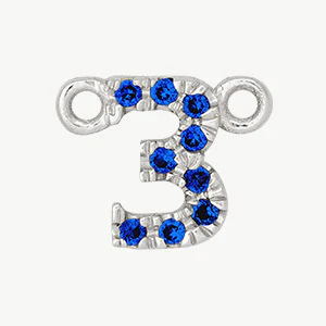 White Gold, Blue Sapphire Number - Image 18