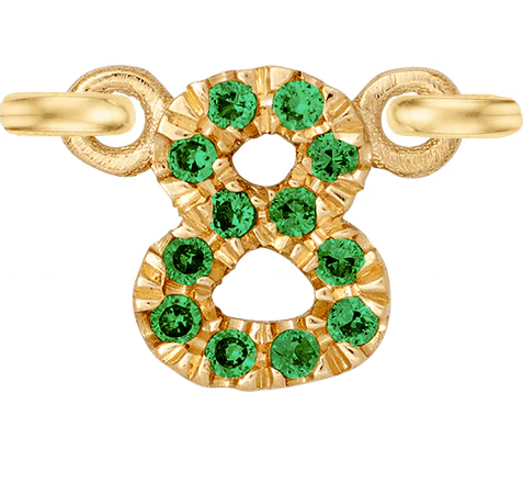 Yellow Gold, Green Garnet Number - Image 11