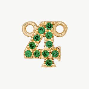 Yellow Gold, Green Garnet Number - Image 17