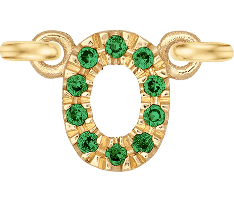 Yellow Gold, Green Garnet Number - Image 3