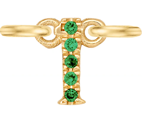 Yellow Gold, Green Garnet Number - Image 4