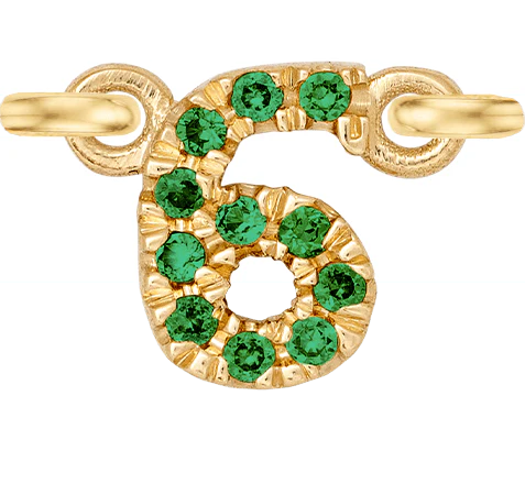 Yellow Gold, Green Garnet Number - Image 9