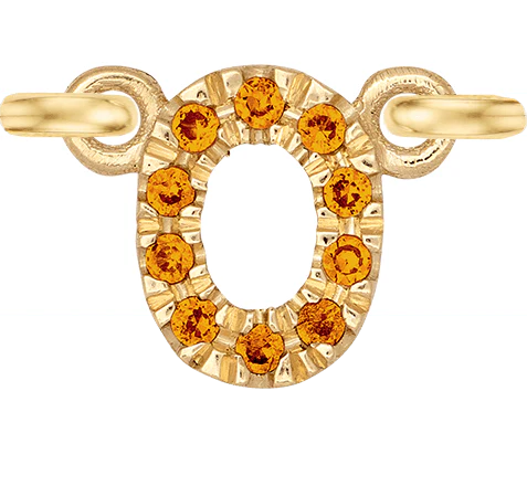 Yellow Gold, Orange Sapphire Number - Image 13