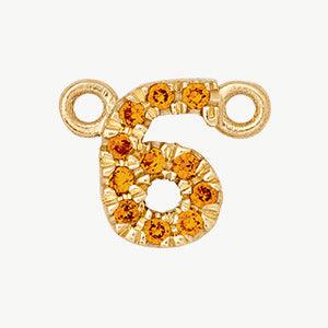 Yellow Gold, Orange Sapphire Number - Image 18