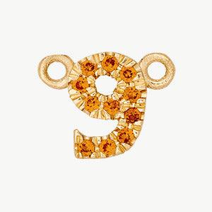 Yellow Gold, Orange Sapphire Number - Image 21
