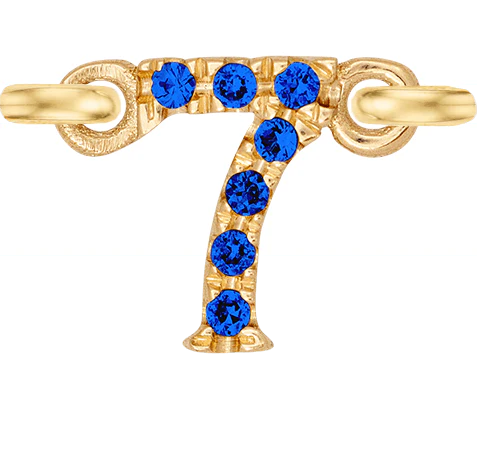 Yellow Gold, Blue Sapphire Number - Image 10