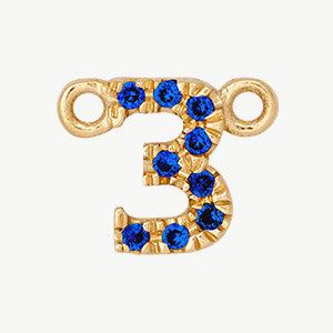 Yellow Gold, Blue Sapphire Number - Image 16