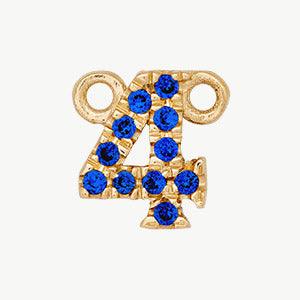 Yellow Gold, Blue Sapphire Number - Image 17