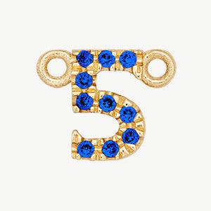 Yellow Gold, Blue Sapphire Number - Image 18