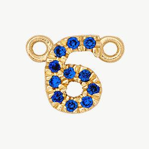 Yellow Gold, Blue Sapphire Number - Image 19